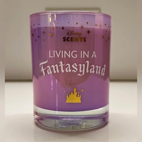 NEW FROM THE DISNEY PARKS HOME COLLECTION LIVING IN A FANTASYLAND 10oz CANDLE 🕯️ - Picture 2 of 8